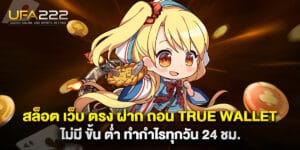 สล็อต เว็บ ตรง ฝาก ถอน true wallet ไม่มี ขั้น ต่ํา ทำกำไรทุกวัน 24 ชม.